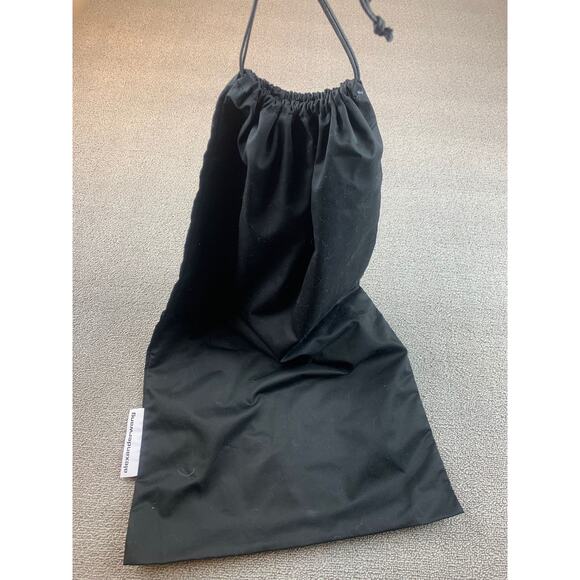 Alexander Wang Large Black Drawstring‎ Dust Bag Storage Protective Travel - Picture 7 of 7